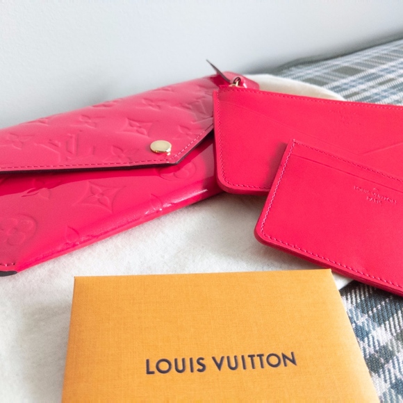 Louis Vuitton Handbags - LOUIS VUITTON Vernis Sarah Wallet Hot Pink